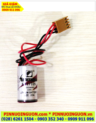 Sunmoon ER17335 (JEA 2.54-4P), Pin nuôi nguồn Sunmoon ER17335 lithium 3.6v 2/3A 2100mAh chính hãng